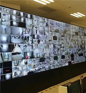 4 * 7 55 inch 4K splicing screen case display