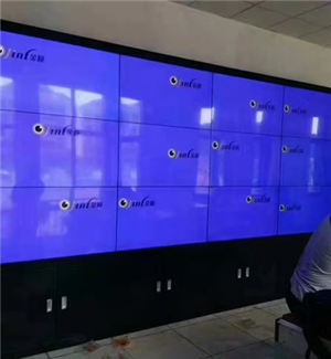 Case study of 3 * 4 55 inch LED splicing screen