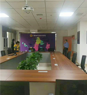 55 inch 3.5mm3x3 decoder + cabinet for monitoring system of Guizhou Liupanshui Public Security Bureau