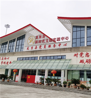 Guizhou Longli County Party Member Service Center 55 inch 3.5MM4X5 Distributor Cabinet